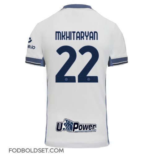 Inter Milan Henrikh Mkhitaryan #22 Udebanetrøje 2024-25 Kortærmet